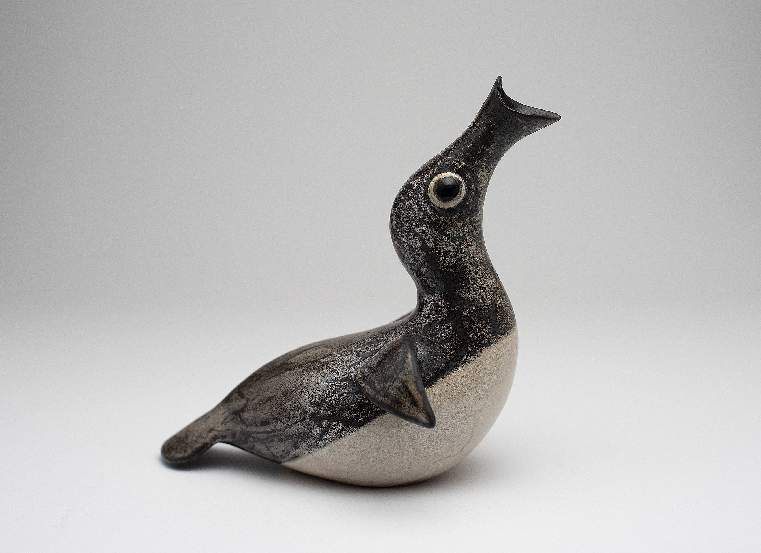 Récipient à saké en forme d’oiseau_B