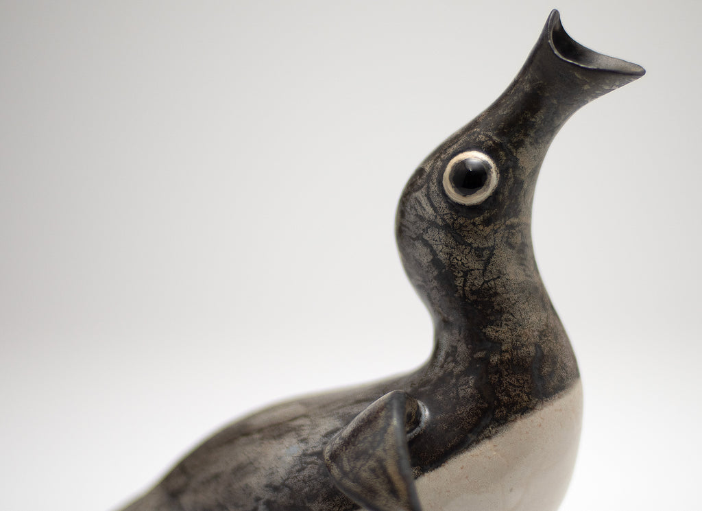 Récipient à saké en forme d’oiseau_B