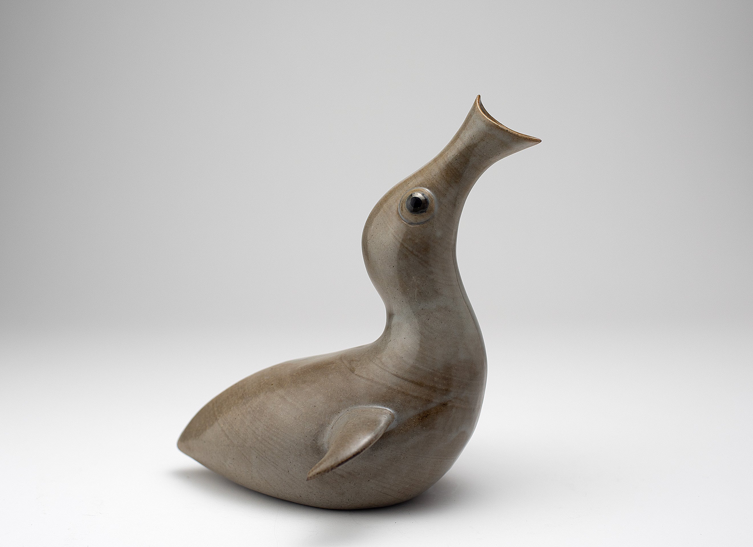 Récipient à saké en forme d’oiseau_C