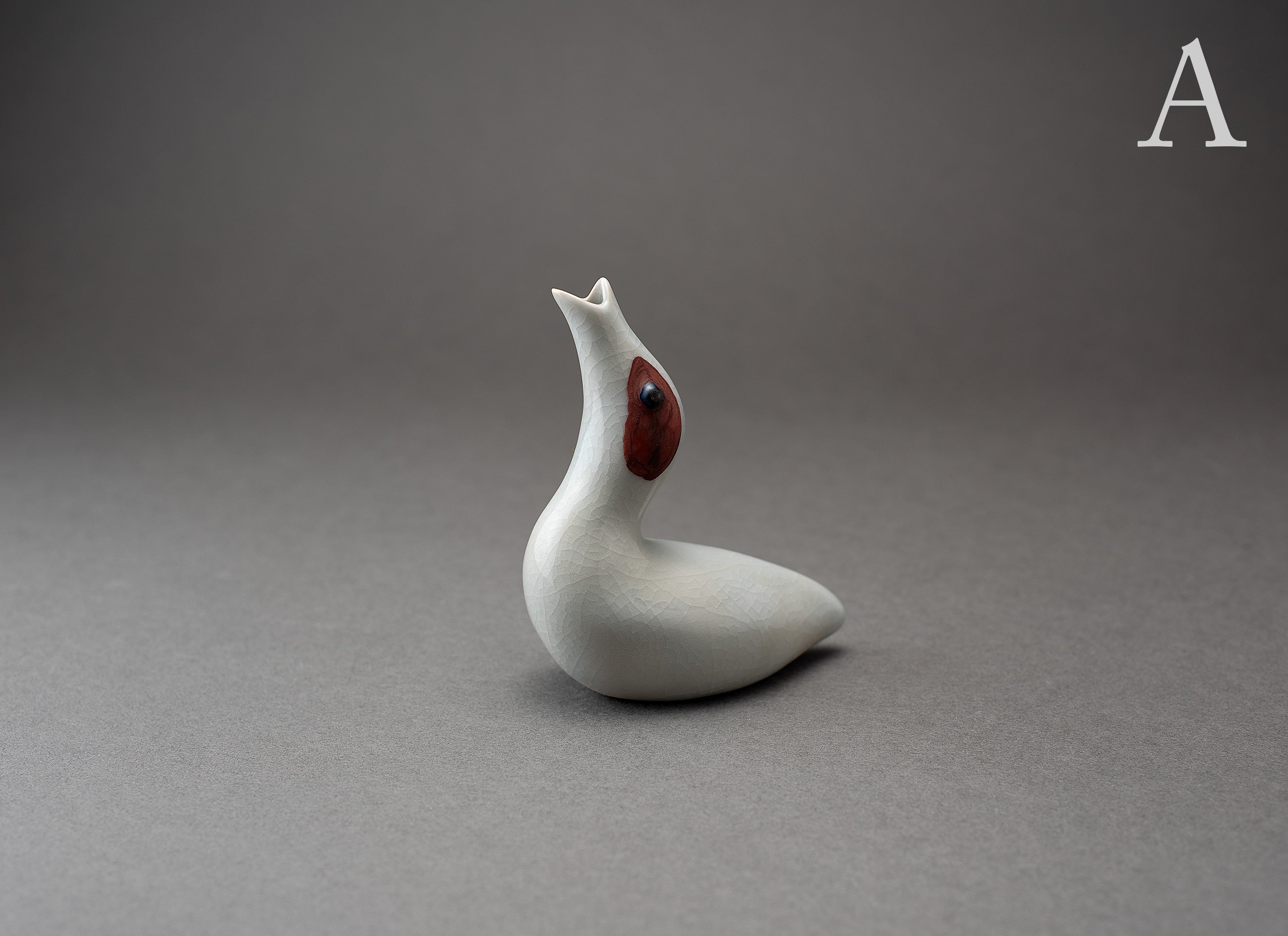 Petit récipient à saké en forme d’oiseau