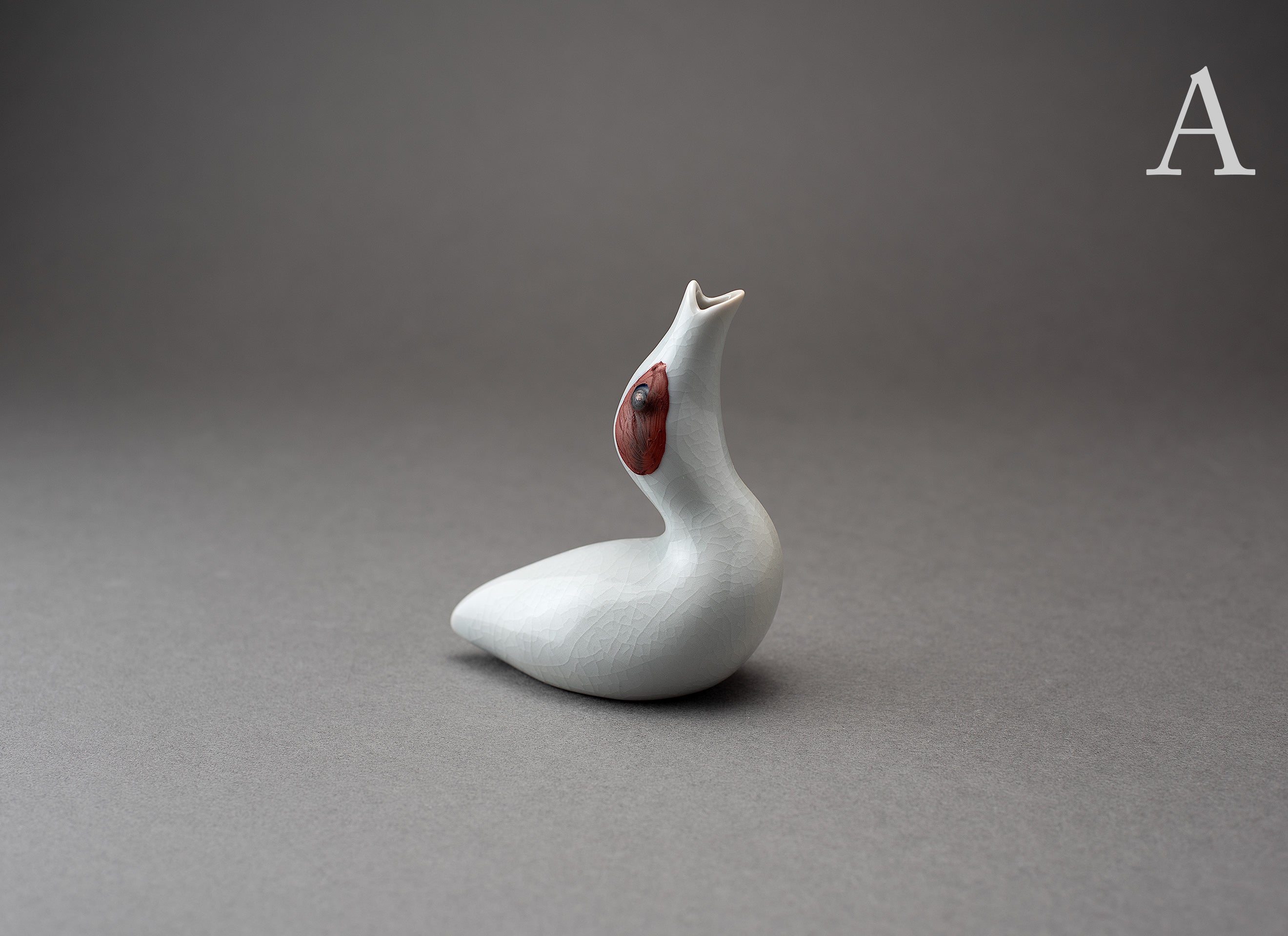 Petit récipient à saké en forme d’oiseau