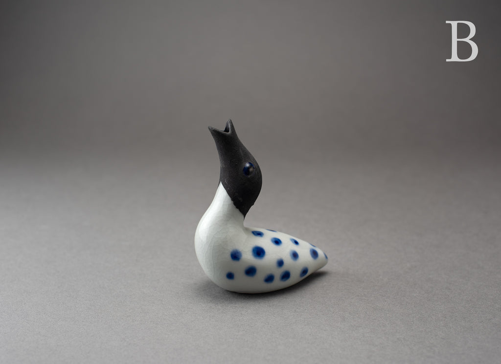 Petit récipient à saké en forme d’oiseau