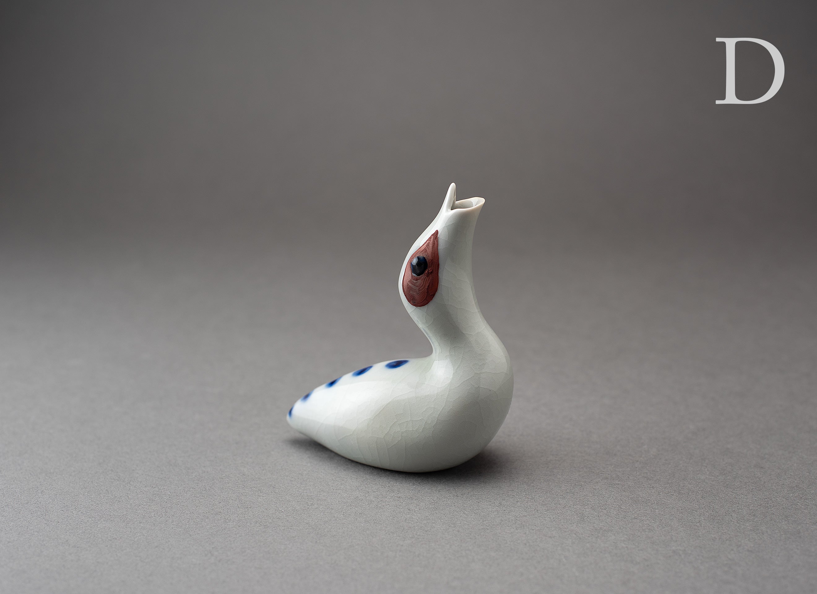 Petit récipient à saké en forme d’oiseau