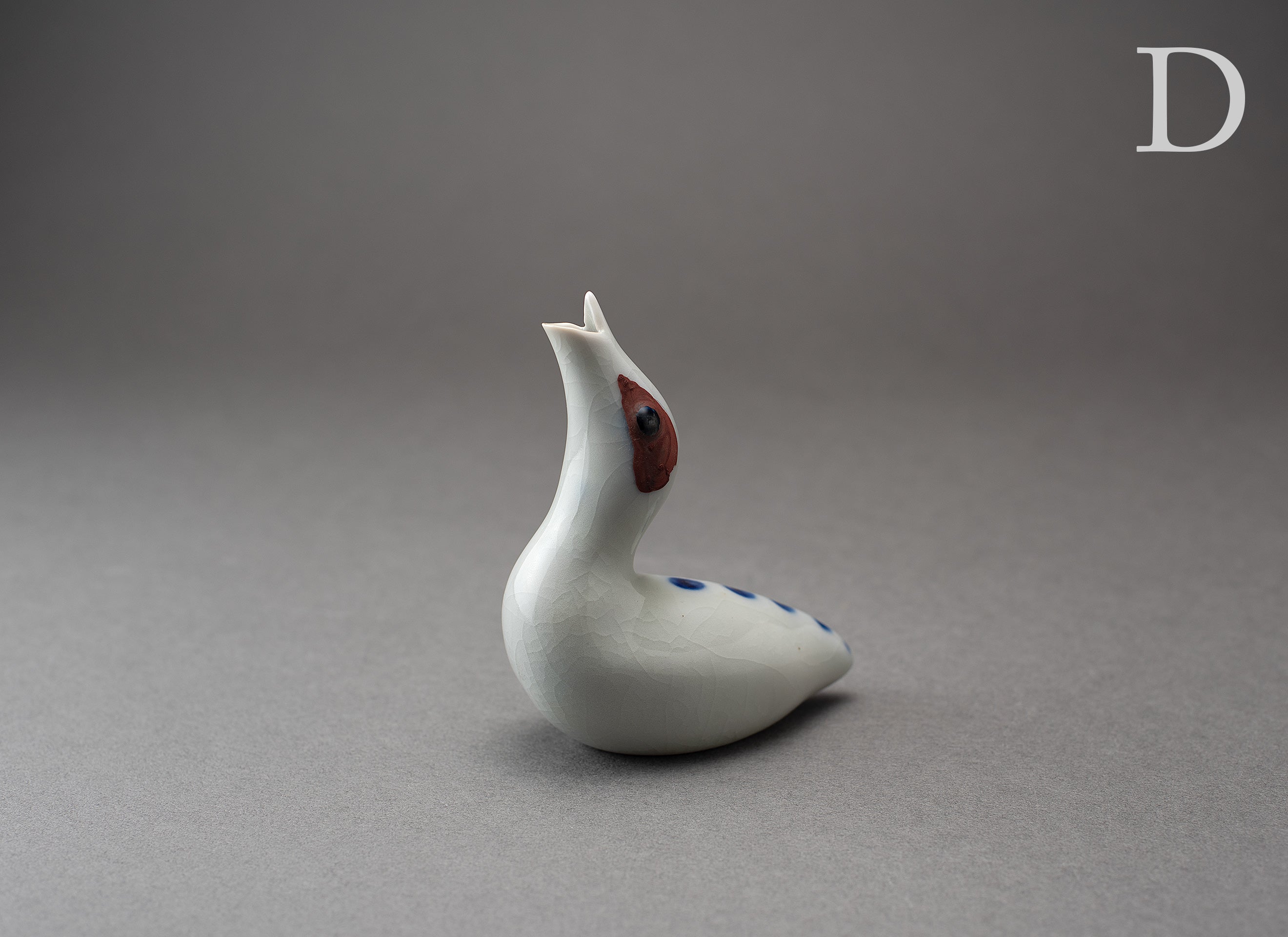 Petit récipient à saké en forme d’oiseau