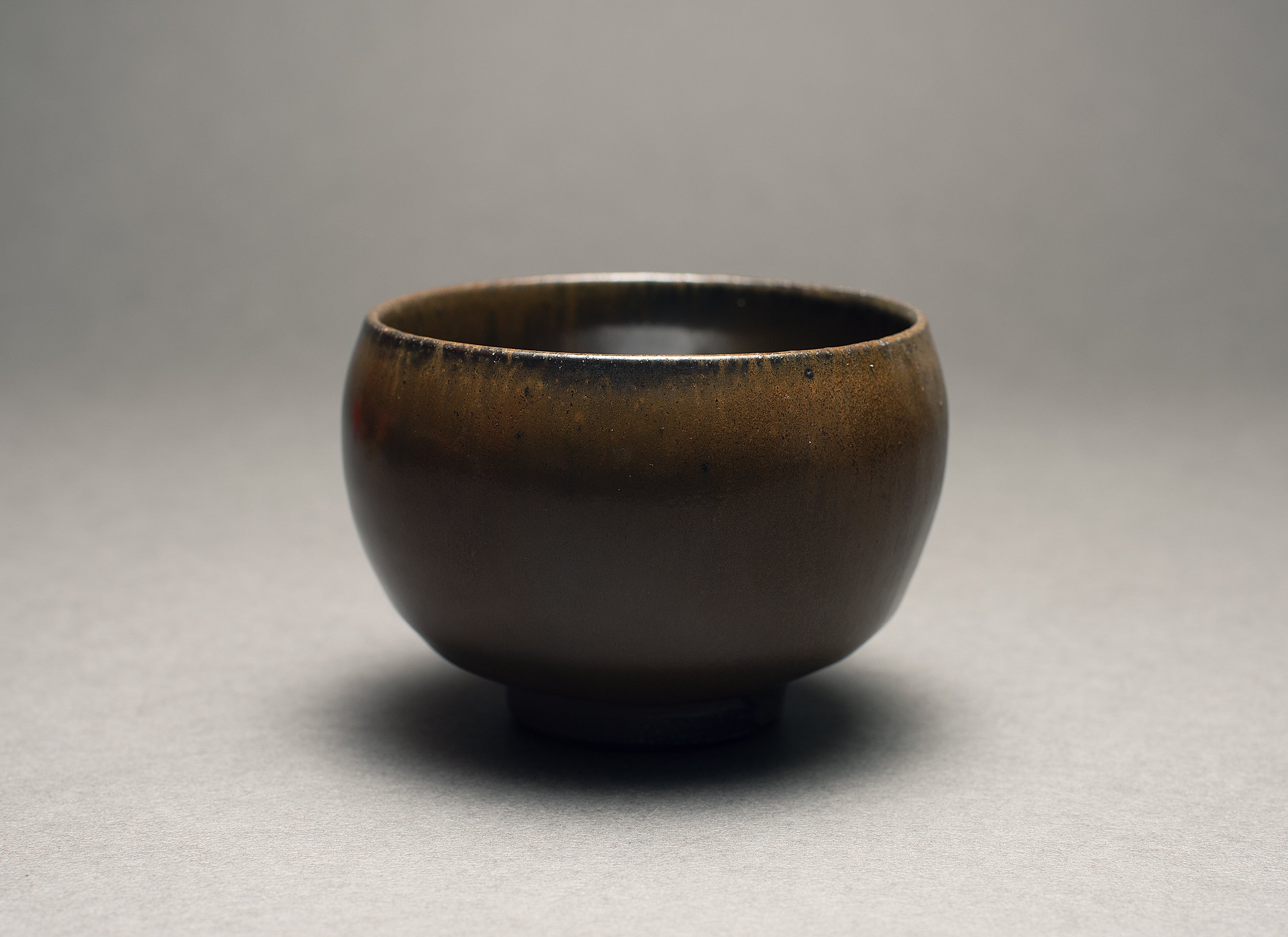 Tadanoumi Yu Iron glaze all-purpose coupe