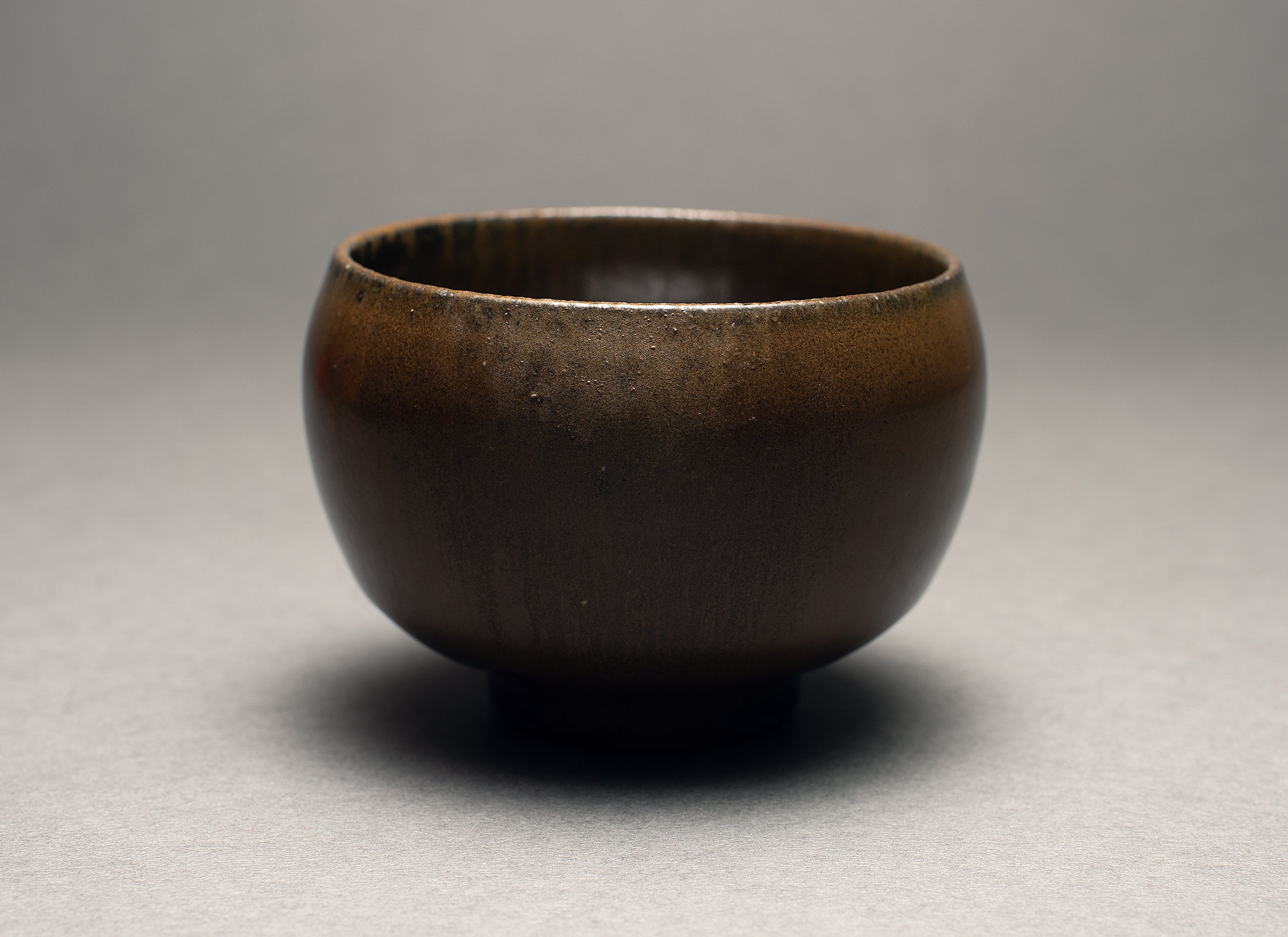 Tadanoumi Yu Iron glaze all-purpose coupe