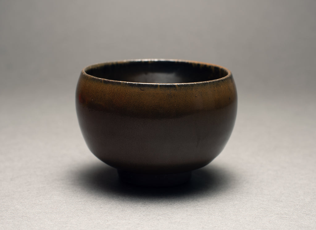 Tadanoumi Yu Iron glaze all-purpose coupe