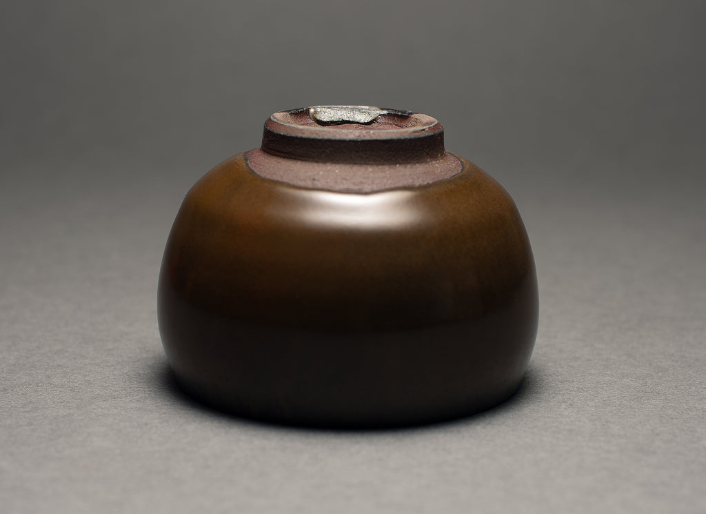 Tadanoumi Yu Iron glaze all-purpose coupe