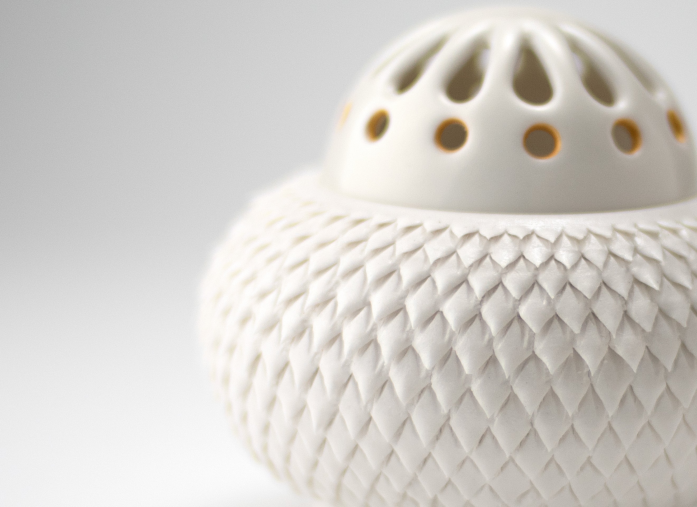 «Coupure d'argile», brûleur d'encens